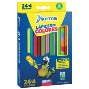 Lápices de colores escolares